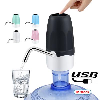 China One-button Operation Mini Electric Dispenser Automatic Water Pump Bottle Para Botellon Dispensador De Agua Plastico for sale