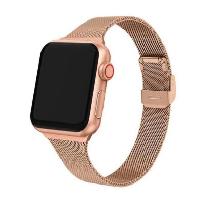 China Stainless Steel Milanese Variable Speed ​​Watch Band For Apple Watch Strap Watch Band for sale