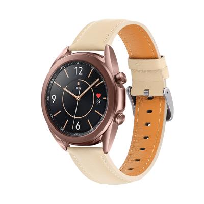 China Newest Leather Strap Leather Slimming Watch Band For Samsung Galaxy 2 Active Replace for sale