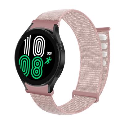 China Breathable Fabric Scrunchies Sports Nylon Watch Strap Band For Samsung Galaxy Active for sale