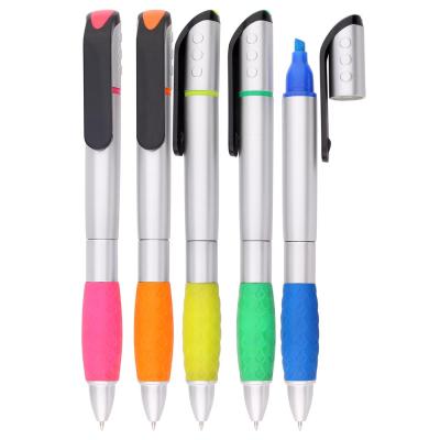 China Promotional Markers & Highlighter bars both ends of the base model can be used to write the advanced popular highlighter bars for sale