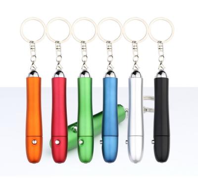 China Promotional Laser Indicator Key Chain Metal Contract Hot Pen Plastic Laser Indicator Can Be Customized Logo for sale