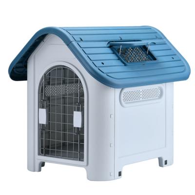 China Wholesale Pet Kennel Breathable Plastic Stain Cage Pet Cage for sale