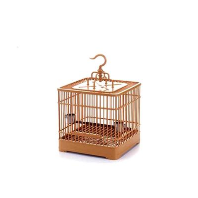 China Meeno Bird Cages Sale Portable Viable Foldable Plastic Parrot Cage for sale