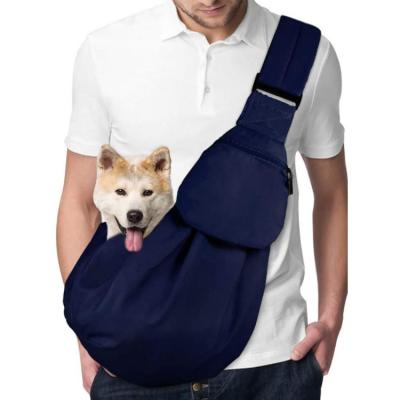 China Cat Carrier Sling Bag Pet Breathable Travel Dog Safe Pet Shoulder Bag for sale