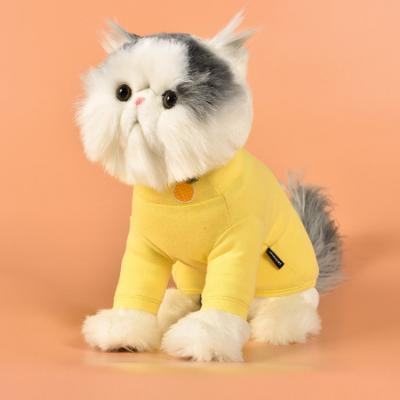 China Wholesale Viable Pet Clothes Cute Fashion Small Dog Cat Outwear Shirt for sale