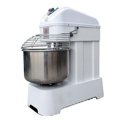 China Synchrony Professional  10kg 30kg 50kg Kitchen Dough Mixer Machine Industrial Stainless Steel Pizza Bread Spiral Commercial Dough Mixer for sale