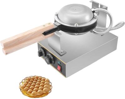 China Hotels Bubble Waffle Maker Pan Hand Held Egg Waffle Pan Aluminum Alloy Non-stick Waffle Cake Baking Mold Plate for Catering restaurant for sale