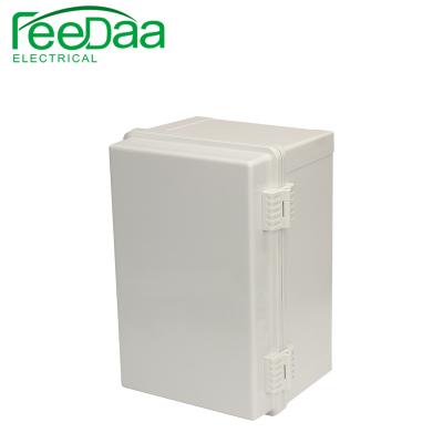 China ABS Flip Type Waterproof Junction Box Junction Box t-type latch+hinge Rfb-aux ABS Junction Box for sale