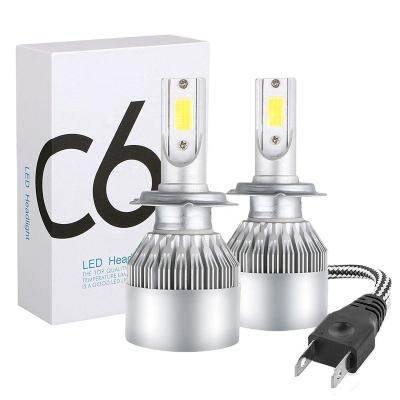 China Motorcycle Front Lamp Fog Light Bulb H7 Automobile Headlight Led 12V36W for sale