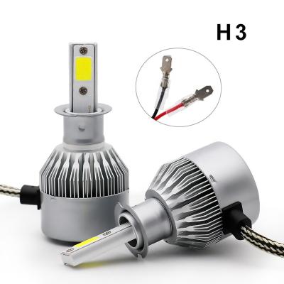 China Automotive Led Headlight Led H3 12V36W Headlight Auto Motorcycle Front Lamp Fog Light Bulb for sale