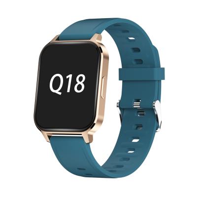 China APP Control Health Fitness Tracker Sports Pedometer Customized Smart Watch Q18 Sports Smart Watch for sale