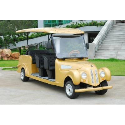 China Battery Power 6 Person Electric Classic Sightseeing Car 3520X1240X1850mm for sale