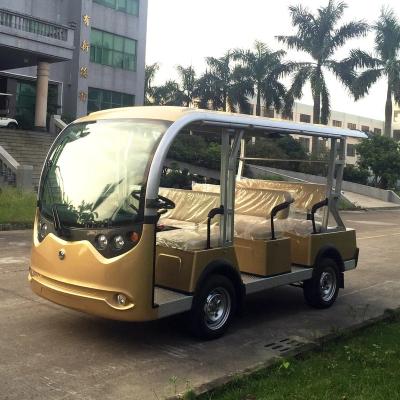 China Simple Appearance Elegant Lines Dual Automotive-Style Strut Sightseeing Tourist Club Car (Lt-S8) 3900*1480*1960mm for sale