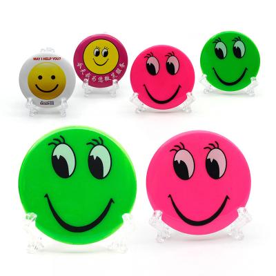 China Custom Free Sample Metal Tinplate 44mm Logo Smiley Face Button Badge Blank Printing Pin 58mm Magnetic Free Sample For Promotion for sale