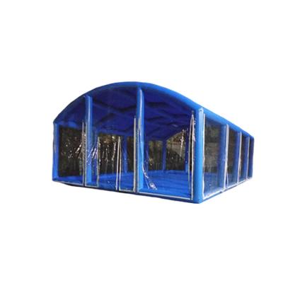 China Original Special Inflatable Inflatable Pvc Tarpaulin Inflatable Large Shed Pipe 0.6pvc Mesh Fabric Inflatable Tent for sale