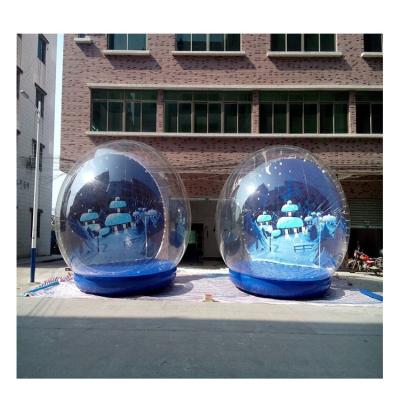 China Same As Picture Or Make As Your Required Stock Fast Shipping Inflatable Christmas Balls Inflatable Transparent Snowflake Ball for sale