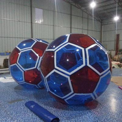 China PVC Water Walking Ball Customized Inflatable Floating Water Walking Pool Ball / Human Water Bubble Ball For Rental for sale