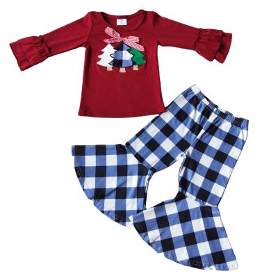 China Lovely Formal Hot Wholesale Kids Christmas Clothing Sets Sweet Girl Fashion Halloween Boutique Outfits for sale