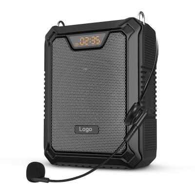 China PA M1000 SHIDU 30 Watts Output Power IPX 5 Rechargeable Waterproof Voice Amplifier Wireless Speaker With Cable Microphone for sale