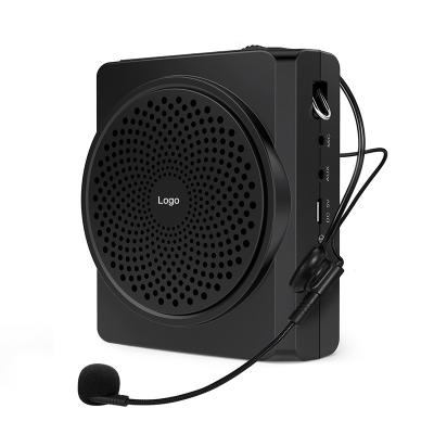 China SHIDU Mini Size Portable 16W S617 Rechargeable Powerful Teaching Speaker Set With Headphone Mic Professional Wired Voice Amplifier 102.6*88*42.3MM for sale