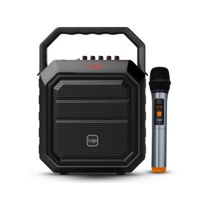 China No SHIDU OEM SHIDU 30 Watt Big Power Portable Rechargeable Wireless Karaoke Speaker UHF PA Speaker System for sale