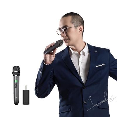 China SHIDU Handheld Karaoke Microphone Lightweight MIC UHF Omnidirectional Acoustic Wireless Universal Handheld Karaoke Microphone for Teaching for sale