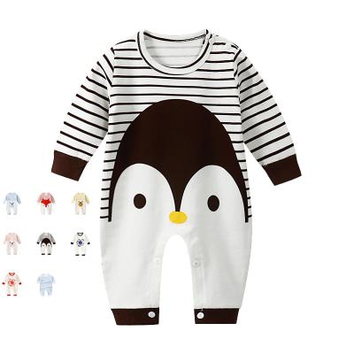 China Wholesale Breathable Baby Clothes 100%Cotton Romper Outfits Long Sleeve Newborn Baby Clothes for sale