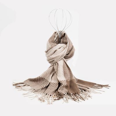 China Classic Wholesale Hot Selling Women's Classic Scarves Size 200CM*70CM Wool Tassel Winter Scarf Women for sale