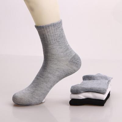 China 2021 custom made cheap ankle socks breathable plain unisex classic socks prices wholesale for sale