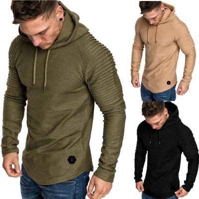 China 2021 Spring QUICK DRY Mens Summer Long Shirt Blouses And Shirts With Hood Long Sleeve Mens T-shirt for sale