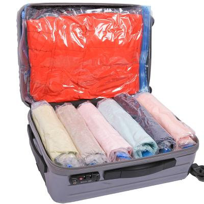 China Sustainable Travel Roll Up Compression Storage Bags For Suitcase No Vacuum Need for sale