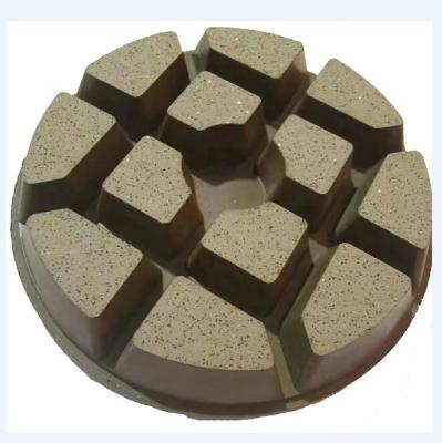 China High Performance 100mm Resin Bond Diamond Polishing Polishing Pad Used For Concrete Floor Polishing for sale