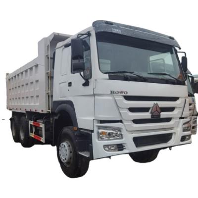 China used Liangshan second hand sinotruk Howo 371HP 375HP dump truck tipper truck > 8L for sale