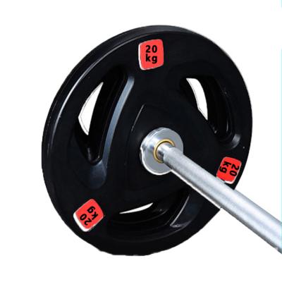 China Durable Professional Gym Fitness PU Weight Bumper Plate 5kg 10kg 15kg 20kg 25kg For Strength Training for sale