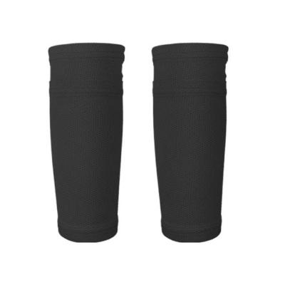 China Elasticity Wholesale Elastic Breathable Compression Football Shin Guard Protection Compression Sock Sleeves/Affinity Skin for sale