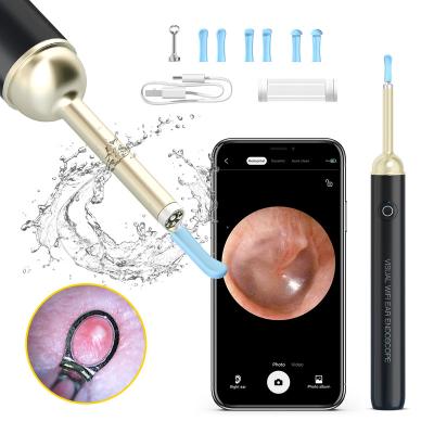 China Sustainable Suear Finds Mini 3.5mm 5MP Ear Pick Video Otoscope Ear Wax Removal Endoscope for sale