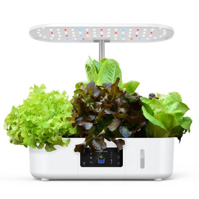 China ABS GS310 4.5L Plastic Water Tank Less Than 40dB Auto Timer 445mm Height Herb Garden Hydroponics Growing 13 Pods Indoor Gardening System for sale