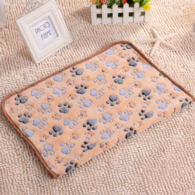 China Travel Fleece Pet Blanket Soft Plush Small Premium Flannel For Dogs for sale