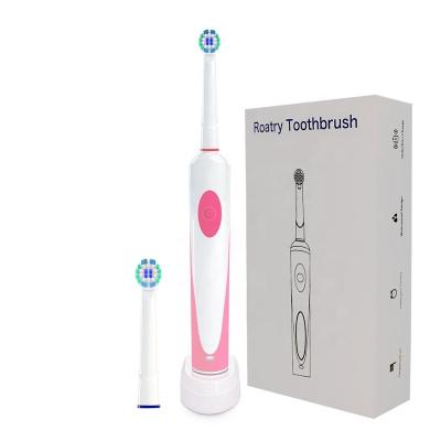 China Hot Selling Battery Operated Kids Electric Toothbrush With 3D Rotary Round Head for sale