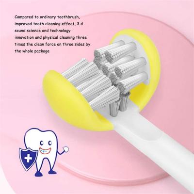 China For WPT-029 Children's 3 Side Toothbrush Main Brush For Electric Toothbrush Replacement Head for sale