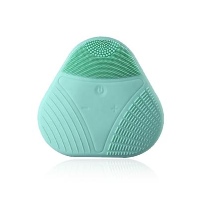 China Low MOQ Face Lift Beauty Personal Care Sonic Face Brush Facial Cleansing Brush Cleaner for sale