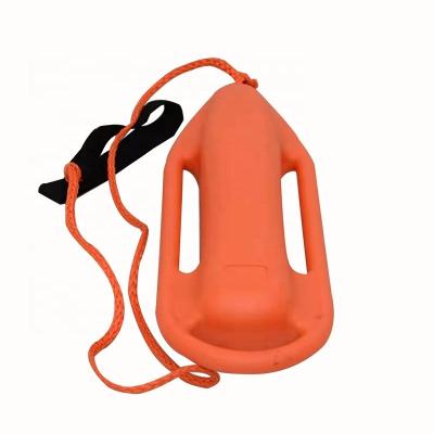 China 1kg-1.5kg Plastic Floating Torpedo Lifeguard Rescue Buoy For Water Safety Equipment for sale