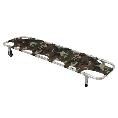 China Four Folds Collapsible Stretcher Military Emergency Foldable Rescue Stretcher for sale