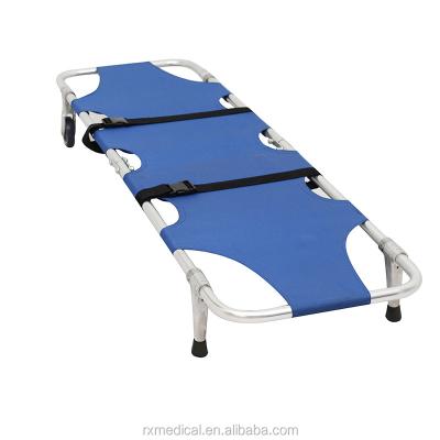 China CE Certified 2020 Aluminum Alloy Hospital Ambulance Folding Stretcher for Hospitals for sale