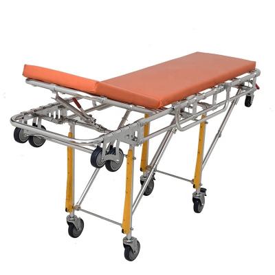 China CE Certificate Emergency Foldable Ambulance Chair Stretcher Dimensions for First-Aid Devices for sale