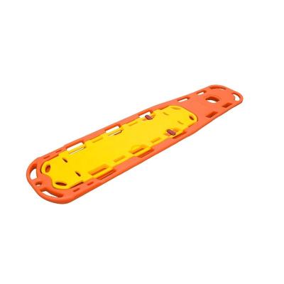 China Yellow Orange PE Spine Board For Swimming Pools And Seacoast Rescue for sale