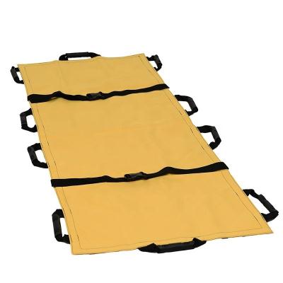 China Oxford Cloth Soft Stretcher Manual Power Source Lightweight Portable Soft Stretcher for sale