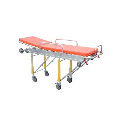 China Class I Orange Stretcher Ambulance Emergency Stretchers Trolley for sale