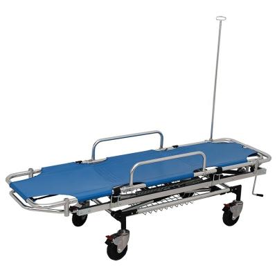 China Aluminum Medical Patient Stretcher Trolley Customized Logo for sale